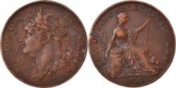 World Coins - Coin, Great Britain, George IV, Farthing, 1825, , Copper, KM:677