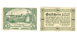 World Coins - Banknote, Austria, Pöndorf, 50 Heller, paysage, 1920, UNC(63), Mehl:FS 757c