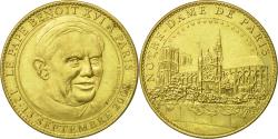 World Coins - France, Token, Touristic token, Paris - Notre-Dame - Vue de côté n°1 - Benoit