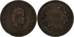World Coins - Portugal, Carlos I, 20 Reis, 1892, Bronze, , KM:533