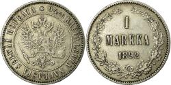 World Coins - Coin, Finland, Nicholas II, Markka, 1892, , Silver, KM:3.2