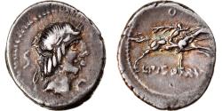 Ancient Coins - Coin, Calpurnia, Denarius, 90 BC, Roma, , Silver, Sear:235