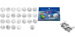 World Coins - France, Set, UEFA Euro 2016, Sports & leisure, 2016, Monnaie de Paris