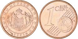World Coins - Monaco, Rainier III, Euro Cent, 2001, Paris, , Copper Plated Steel, KM:167