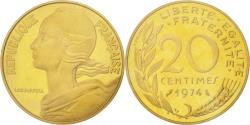 World Coins - Coin, France, 20 Centimes, 1974, , Aluminum-Bronze, KM:P494