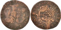 World Coins - Spanish Netherlands, Token, Spanish Netherlands, Philippe IV, Bruxelles, XVIIth