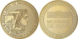 World Coins - France, Token, Le Carré d'Encre - 7ème anniversaire, 2016, MDP,