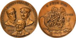 World Coins - France, Medal, 40ème Anniversaire du Débarquement, WAR, 1984, Tschudin