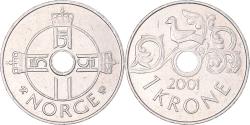 World Coins - Coin, Norway, Krone, 2001