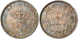 World Coins - Coin, Portugal, Luiz I, 50 Reis, 1889, , Silver, KM:506.2