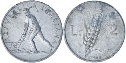 World Coins - Italy, 2 Lire, 1948