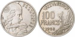 World Coins - France, 100 Francs, Cochet, 1958, Copper-nickel, , KM:919.1