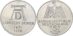 World Coins - GERMANY - FEDERAL REPUBLIC, 5 Mark, 500th Anniversary - Birth of Albrecht D