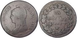 World Coins - Coin, France, Dupré, Decime, 1799, Lille, , Bronze, Gadoury:187