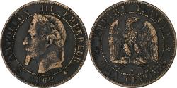 World Coins - France, Napoleon III, 2 Centimes, 1862, Paris, Bronze, , Gadoury:104
