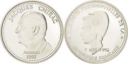 World Coins - France, Medal, Jacques Chirac, History, 1995, , Silver