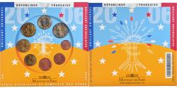 World Coins - France, 1 Cent to 2 Euro, 2006, Monnaie de Paris, BU,