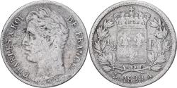 World Coins - France, Charles X, 1/2 Franc, 1829, Paris, , Silver, KM:723