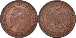 World Coins - Coin, France, Napoleon III, Napoléon III, 2 Centimes, 1856, Rouen,