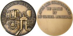 World Coins - France, Medal, Compliments, Château-Renault, Bronze Florentin,