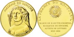 World Coins - France, Medal, Madame de Sevigne, Undated, , Vermeil