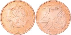 World Coins - Finland, 2 Euro Cent, 2006, Vantaa, , Copper Plated Steel, KM:99