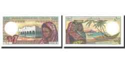World Coins - Banknote, Comoros, 500 Francs, 1986, KM:10a, UNC(65-70)