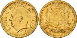 World Coins - Coin, Monaco, 2 Francs, 1943, Paris, , Cupro-Aluminium, Gadoury:134