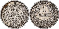 World Coins - Coin, GERMANY - EMPIRE, Wilhelm II, Mark, 1910, Stuttgart, , Silver