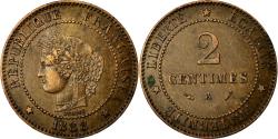 World Coins - Coin, France, Cérès, 2 Centimes, 1888, Paris, , Bronze, Gadoury:105