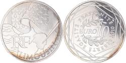 World Coins - France, 10 Euro, Limousin, Euros des régions, 2010, , Silver