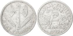World Coins - Coin, France, Bazor, 2 Francs, 1943, Beaumont le Roger, , Aluminum