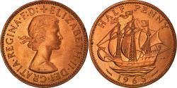 World Coins - Coin, Great Britain, Elizabeth II, 1/2 Penny, 1965, , Bronze, KM:896