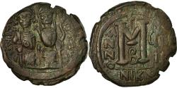 Ancient Coins - Coin, Justin II, Follis, Nicomedia, , Copper, Sear:369