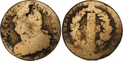 World Coins - France, 2 sols François, Undated (1791-92), Métal de cloche,