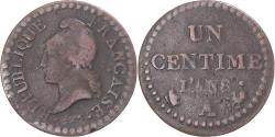 World Coins - Coin, France, Dupré, Centime, AN 8, Paris, , Bronze, KM:646