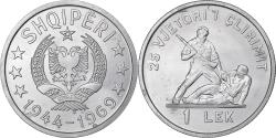 World Coins - Albania, Lek, 1969, Rome, Aluminum, , KM:48