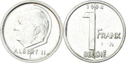 World Coins - Coin, Belgium, Franc, 1994