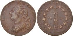 World Coins - Coin, France, Louis XVI, 12 Deniers, 1792, Lyon, Double-strike,
