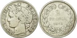 World Coins - Coin, France, Cérès, 2 Francs, 1870, Paris, , Silver, Gadoury:529