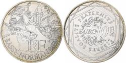World Coins - France, 10 Euro, 2012, Paris, Basse-Normandie, , Silver