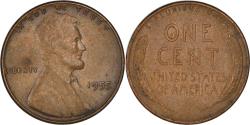 Us Coins - Coin, United States, Lincoln Cent, Cent, 1955, U.S. Mint, Philadelphia