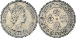 World Coins - Coin, Hong Kong, 50 Cents, 1971