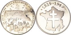 World Coins - France, Medal, 1939-1945, Débarquement de Normandie, WAR,