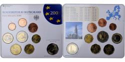 World Coins - Germany, 1 Cent to 2 Euro, Hambourg, 2008, Hambourg,