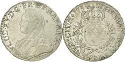 World Coins - Coin, France, Louis XV, Écu aux branches d'olivier, Ecu, 1734, Rouen