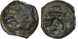 Ancient Coins - Senones, potin à la tête d’indien, 1st century BC, Potin,