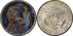 Us Coins - United States, Half Dollar, Lady Diana, 1997, U.S. Mint, Cupro Nickel,