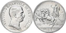 World Coins - Coin, Italy, Vittorio Emanuele III, Lira, 1917, Rome, , Silver, KM:57
