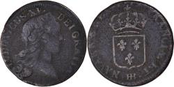 World Coins - Coin, France, Louis XV, Sol au buste enfantin, Sol, 1719, Strasbourg,